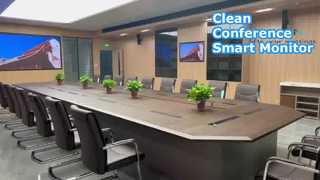 LYLN Retractable Monitor Terintegrasi Dengan Sistem Konferensi Berkualitas