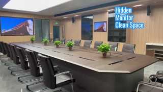 Monitor Bermotor LYLN yang Dapat Ditarik Terintegrasi Dengan Sistem Konferensi Berkualitas